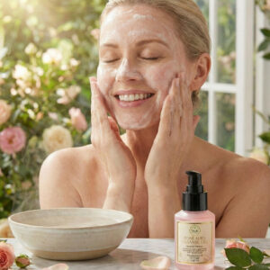 rose auracleanse (face cleanser, gel)